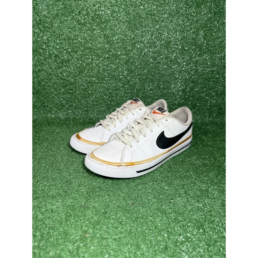 Nike Court‎ Legacy White Casual Shoes Athletic Sneakers Womens 6.5 Boys 5